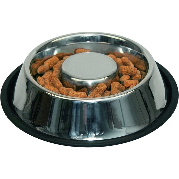 RVS Antischrokbak voerbak - twee maten