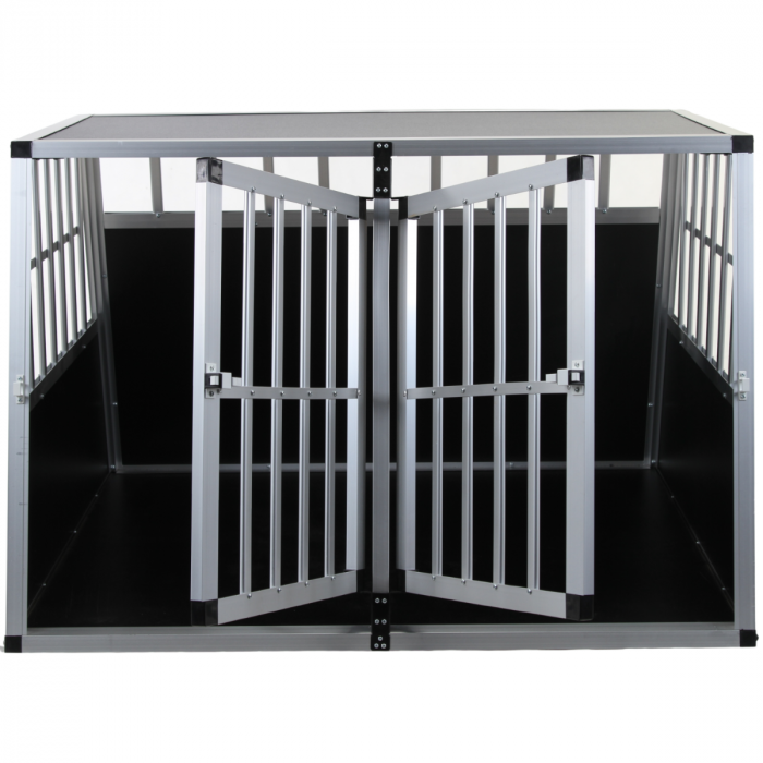 Topmast Autobench Ellipse - M - 89 x 69 x 50 cm - Zwart - Aluminium Reisbench