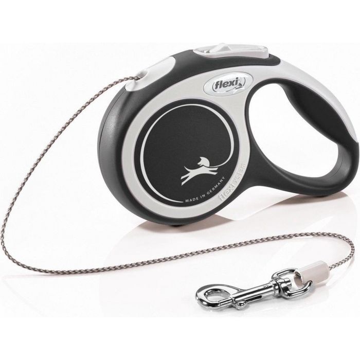 Flexi Rollijn Comfort - Tot 20 KG - 5 meter - Zwart