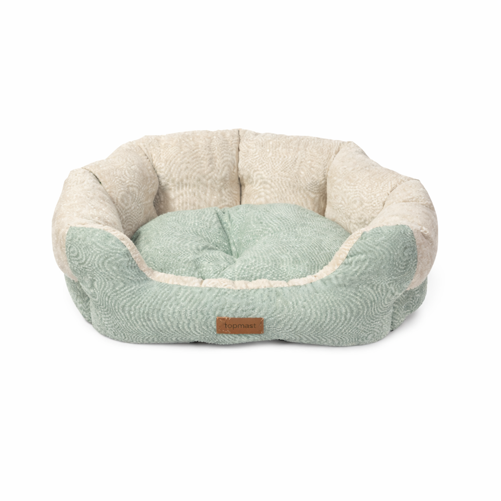 Topmast Duo Series Hondenmand - Lichtgroen - Large - 60 x 45 cm