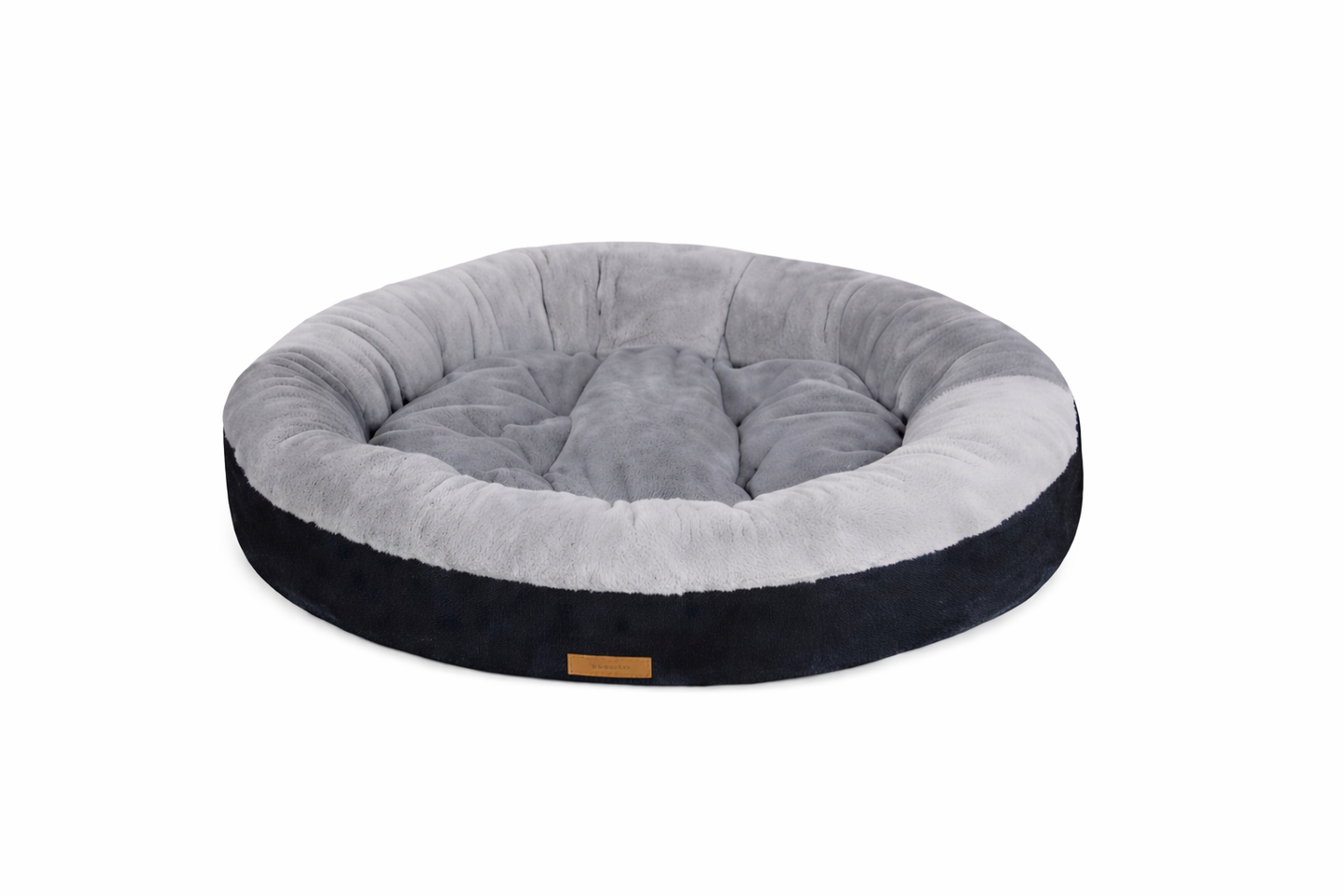 Topmast Comfort Donut - Supersoft Hondenmand - Blauw Grijs - Meerdere maten