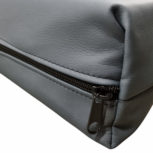 Orthopedisch Hondenbed Leatherlook Antraciet - Diverse maten