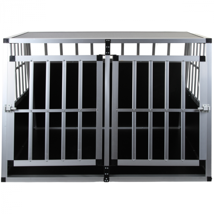 Topmast Autobench Ellipse - M - 89 x 69 x 50 cm - Zwart - Aluminium Reisbench