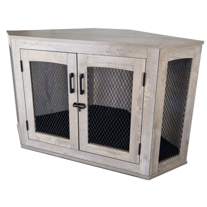 Topmast Luxe Bench Mira - Hoekmodel - 109 x 60 x 67 cm - Grey Weathered