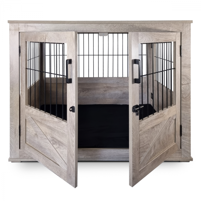 Topmast Luxe Bench Rustic - Large - 98 x 71 x 79 cm - Grey Weathered