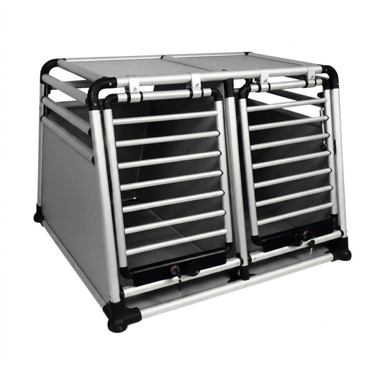 Topmast Aluminium TravelBox Superior - Dubbel - Met Gasveer en Slot