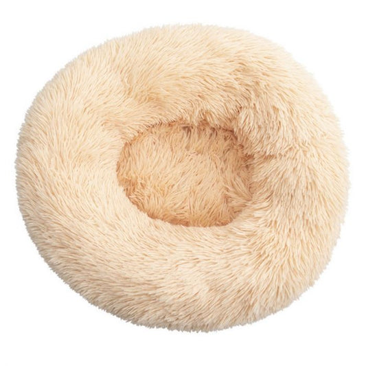 Topmast Fluffy Donut Mand - Beige - Diverse Maten
