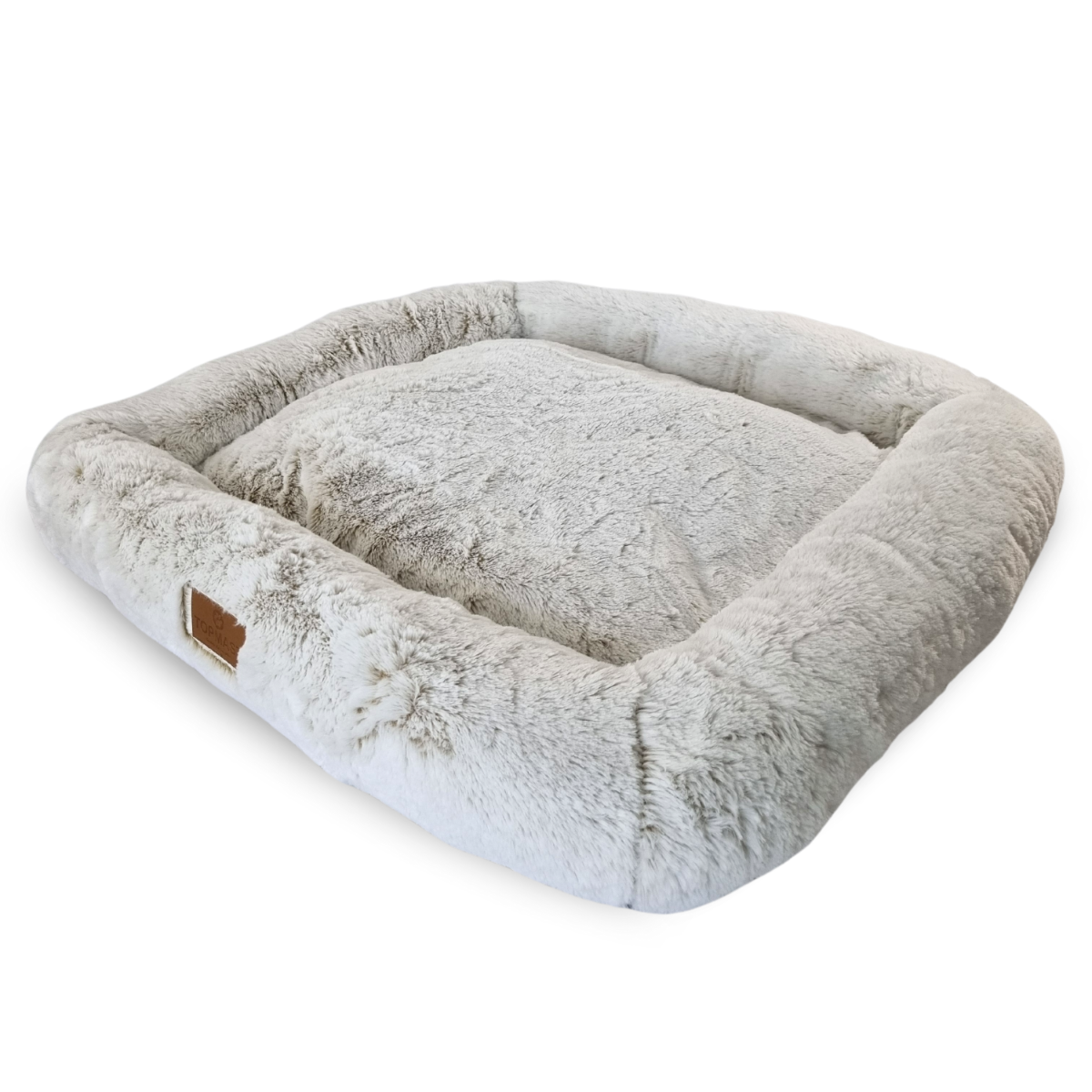 Topmast Dierenstretcher Fluffy - Snowy White - 76 x 76 x 13 cm