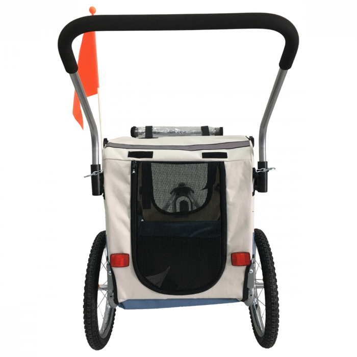 Topmast Hondenfietskar Sky - Met Jogger Functie - Opvouwbaar - Medium