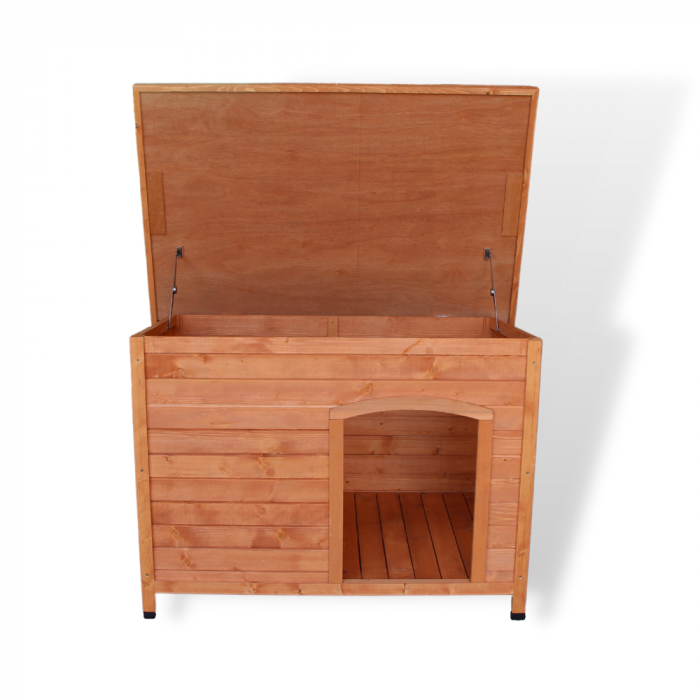 Topmast Hondenhok - Dennenhout