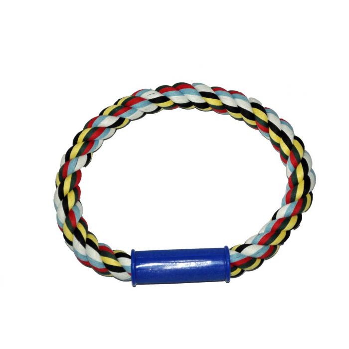 Topmast Kauwkatoen Flosring met Handgreep – Extra Sterk – 30 cm