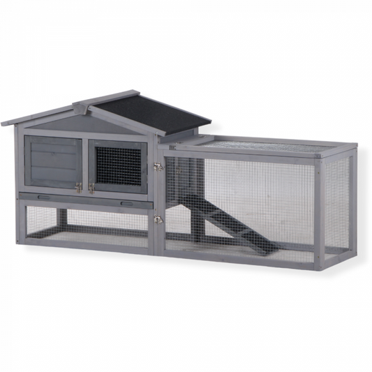 Konijnenhok Sunshine - Luxe houten buitenhok