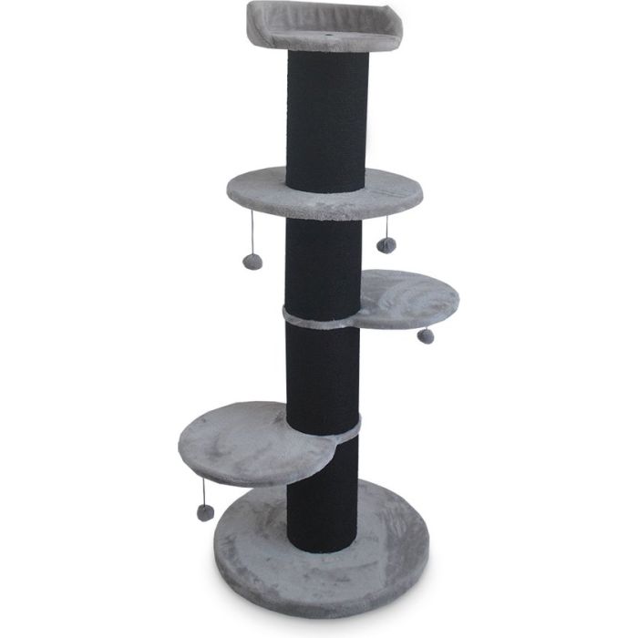 Duvo Krabpaal - Gianni Grijs 60 x 60 x 147 cm