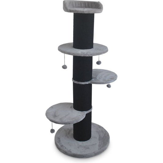 Duvo Krabpaal - Gianni Grijs 60 x 60 x 147 cm