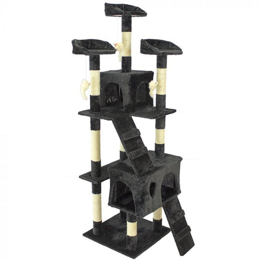 Topmast krabpaal zwart 50 x 50 x 170 cm