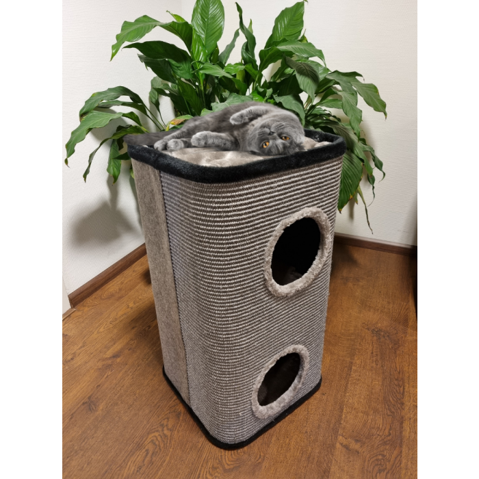 Topmast Krabton Cattower - Taupe/Grijs - Diverse maten