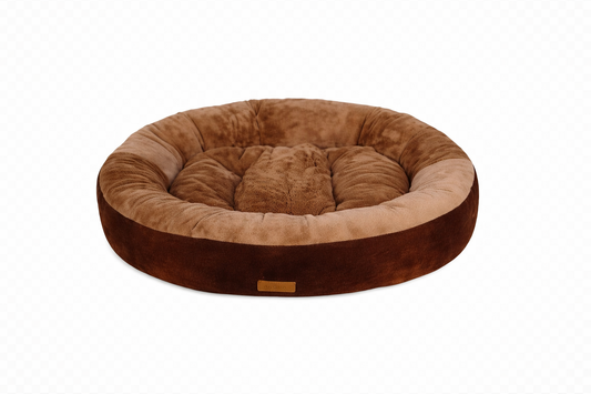 Topmast Comfort Donut - Supersoft Hondenmand - Bruin - Diverse maten
