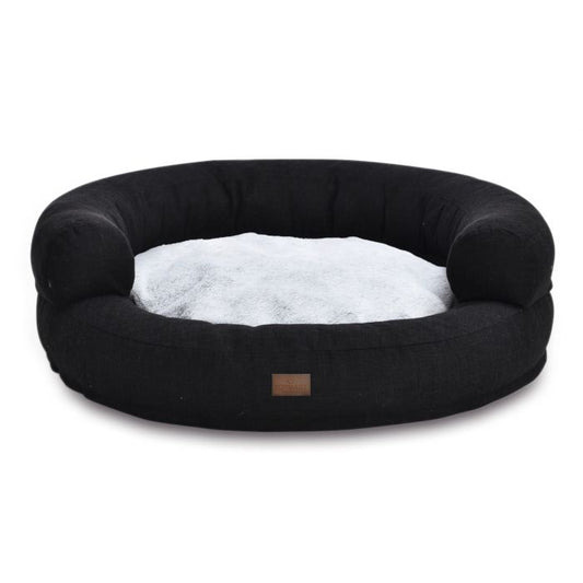 Orthopedisch kattenbed - 65 x 65 x 20 cm - Zwart
