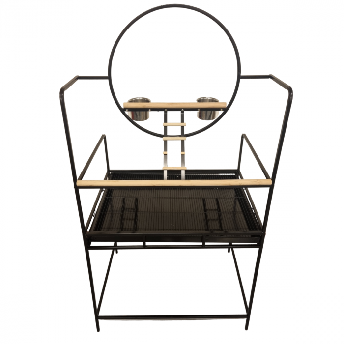 Papegaaienstandaard Rio - Antraciet - 74 x 104 x 157 cm