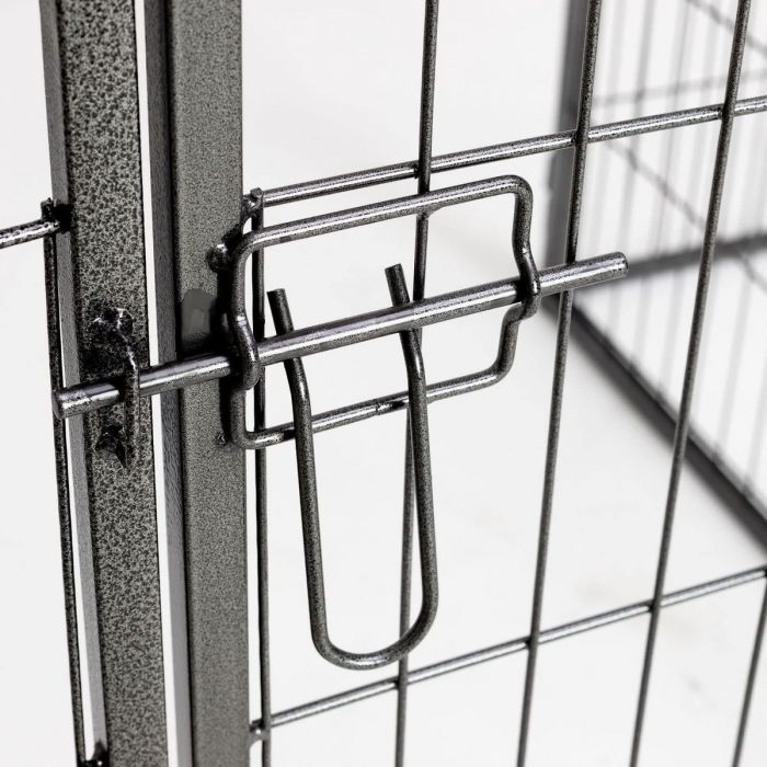 Topmast Premium Puppyren - Konijnenren - Antraciet