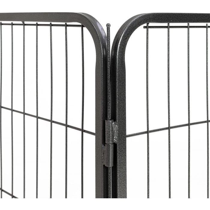 Topmast Premium Puppyren - Konijnenren - Antraciet