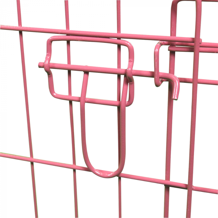 Topmast Puppyren - Konijnenren - Roze - Opvouwbaar