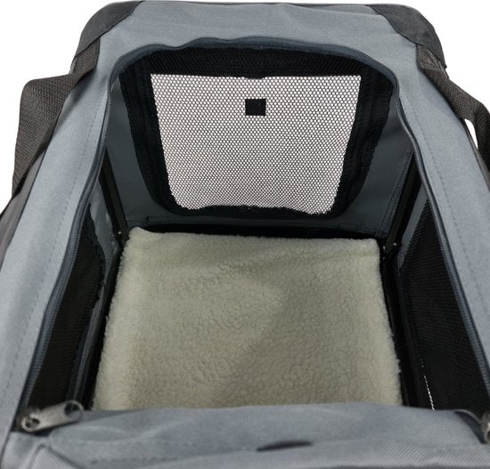 Nylon Reisbench - Premium Serie - Antraciet - Opvouwbaar - Diverse maten
