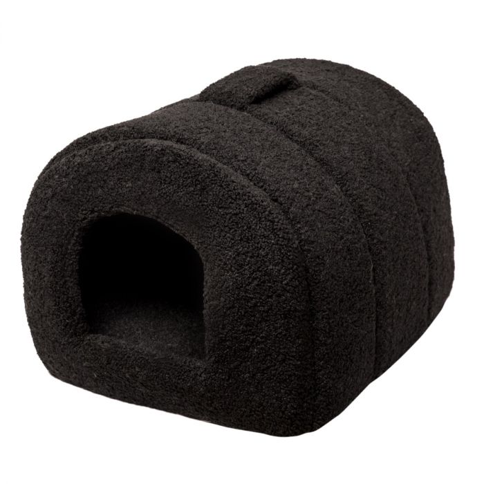 Topmast Teddy Nest Kattenmand - Zwart - 37 x 48 x 30 cm