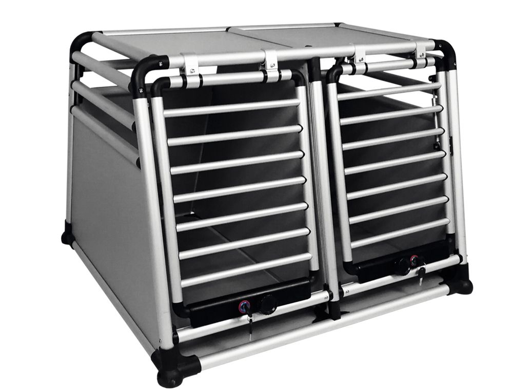 Topmast Aluminium TravelBox Superior - Dubbel - Met Gasveer en Slot