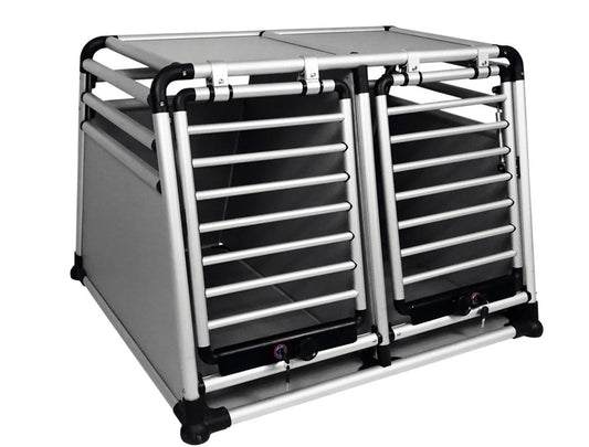 Topmast Aluminium TravelBox Superior - Dubbel - Met Gasveer en Slot