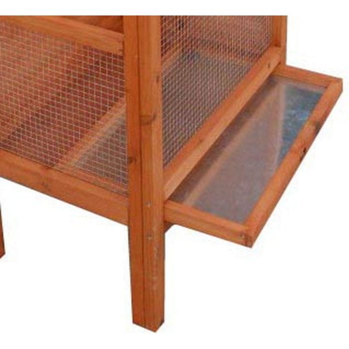 Vogelvoliere hout 78 x 55 x 158 cm